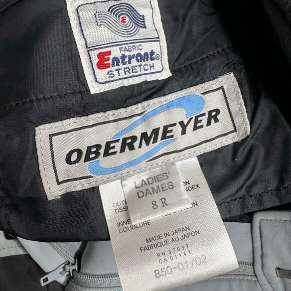 Obermeyer Entrant Stretch Ski Snowboard Pants Women's Gray Size 8 R - Picture 5 of 6